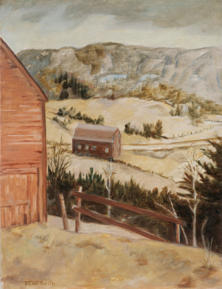 barn in country