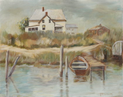 house ditch rowboat