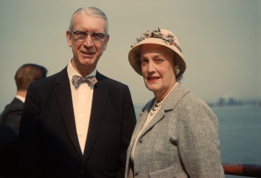 Mildred Wiss Pictures: NYC Harbor Cruise 1961: Photo 8 of 15