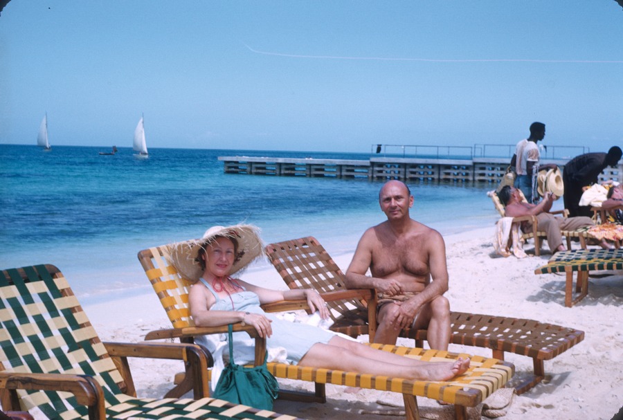 Feb 52 1 Mildred Norm beach