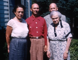June 1954 Flo Norm Robert Lottie