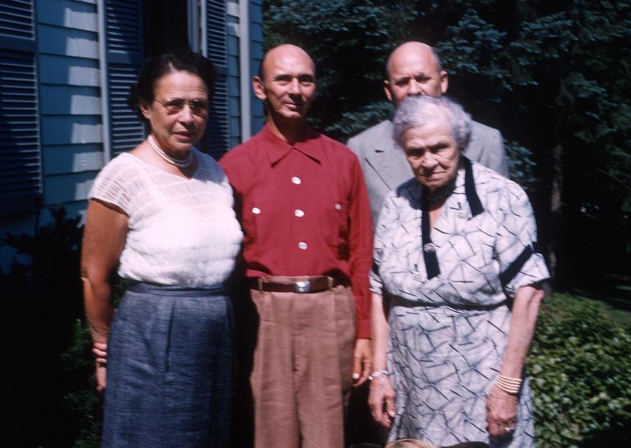 June 1954 Flo Norm Robert Lottie