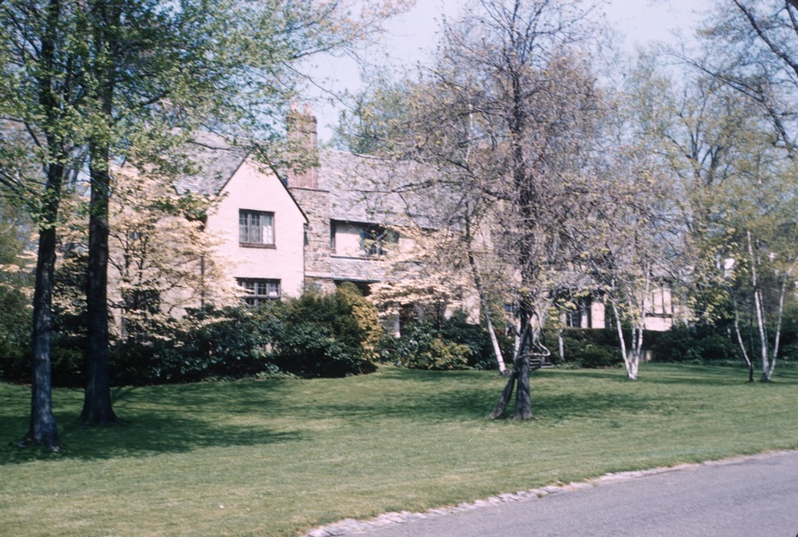 May 1954 our house 1 dogwood