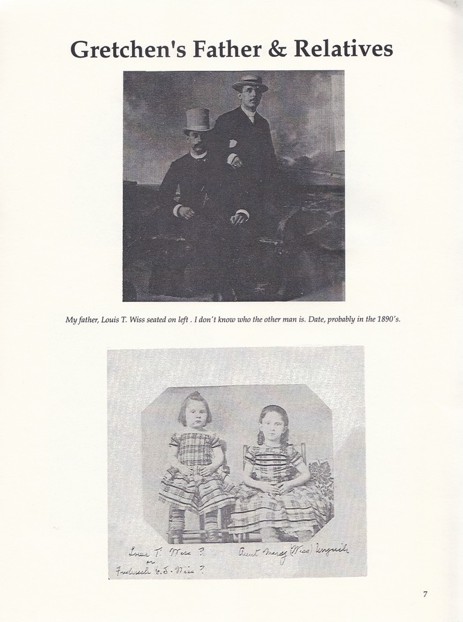 During My Lifetime, by Gretchen Wiss Sinon: Page 7