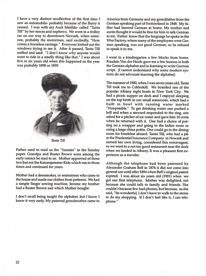 During My Lifetime, by Gretchen Wiss Sinon: Page 22