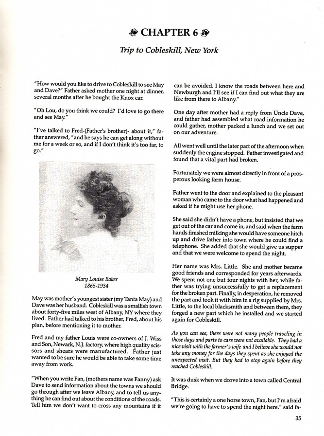 During My Lifetime, by Gretchen Wiss Sinon: Page 35