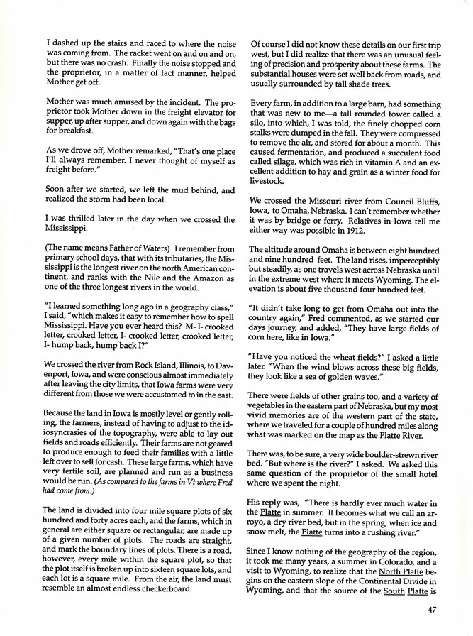 During My Lifetime, by Gretchen Wiss Sinon: Page 47