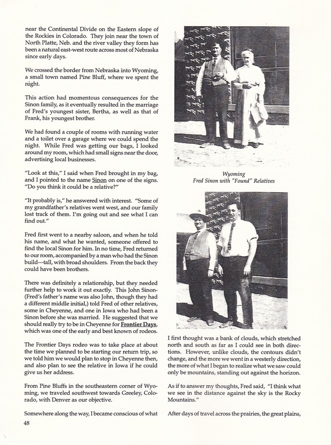 During My Lifetime, by Gretchen Wiss Sinon: Page 48