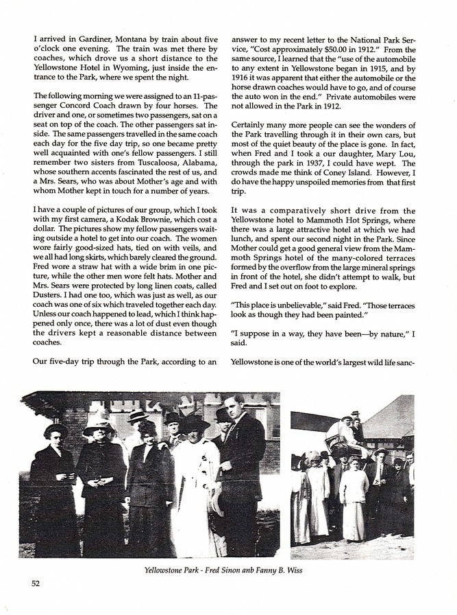 During My Lifetime, by Gretchen Wiss Sinon: Page 52