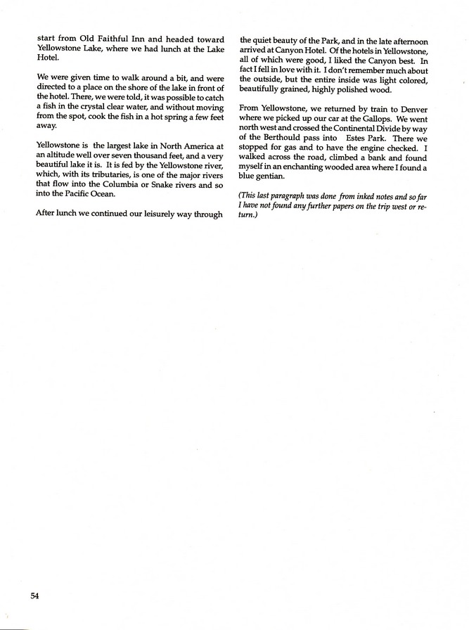 During My Lifetime, by Gretchen Wiss Sinon: Page 54
