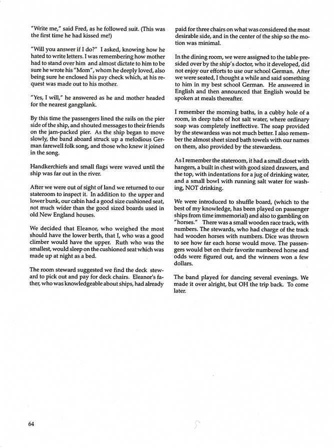 During My Lifetime, by Gretchen Wiss Sinon: Page 64