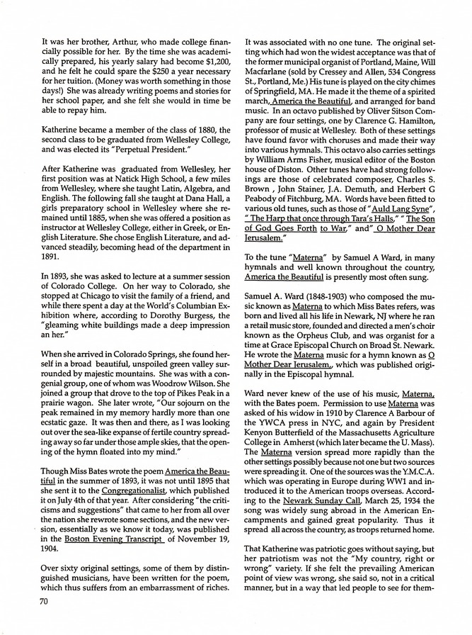 During My Lifetime, by Gretchen Wiss Sinon: Page 70