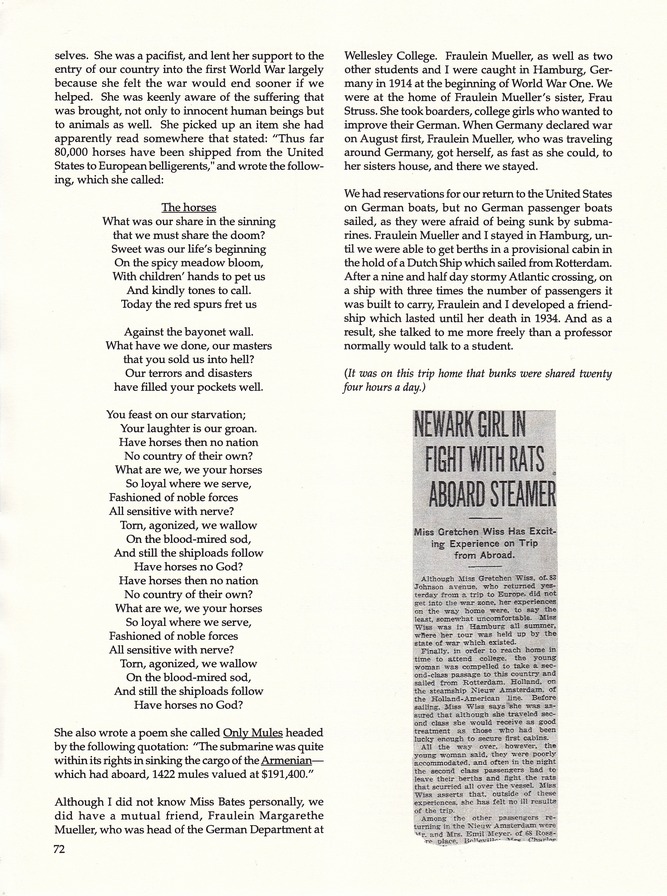 During My Lifetime, by Gretchen Wiss Sinon: Page 72