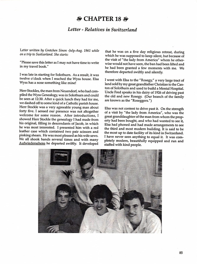 During My Lifetime, by Gretchen Wiss Sinon: Page 85