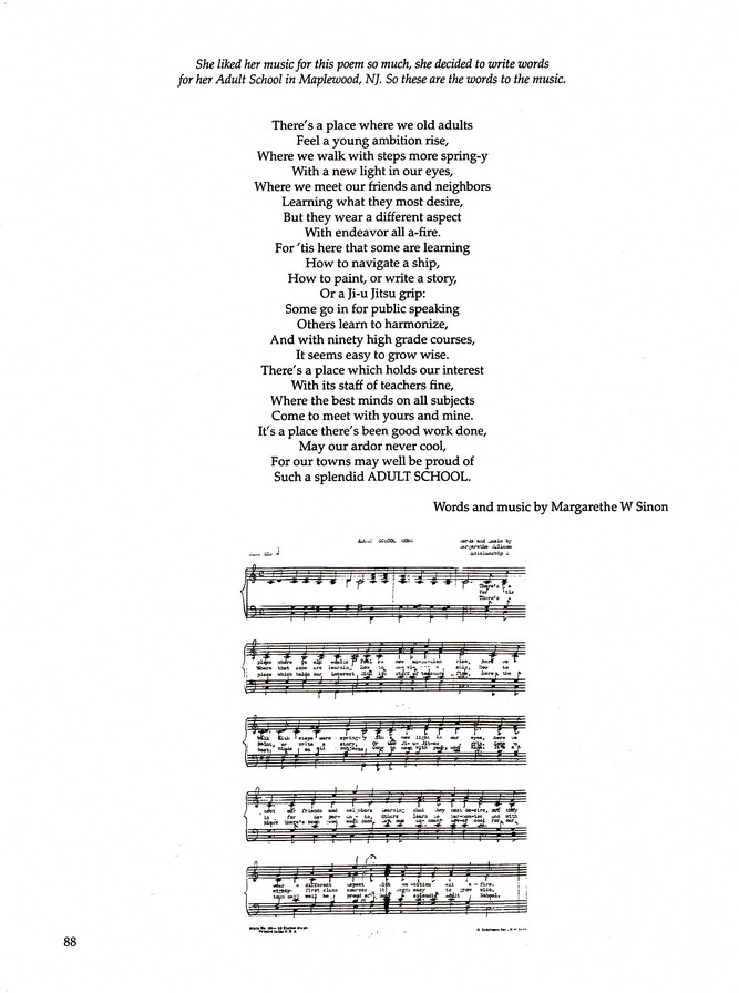 During My Lifetime, by Gretchen Wiss Sinon: Page 88