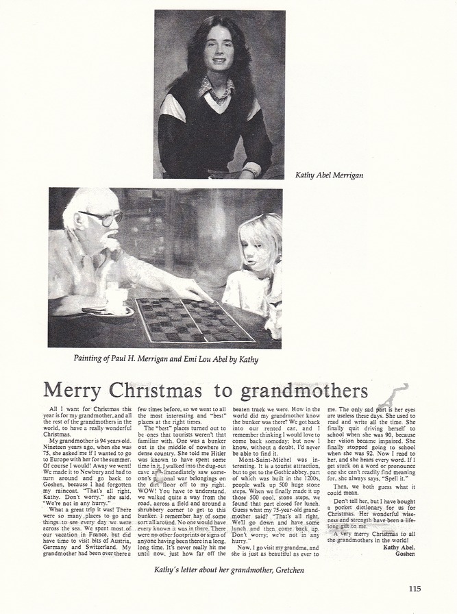 During My Lifetime, by Gretchen Wiss Sinon: Page 115