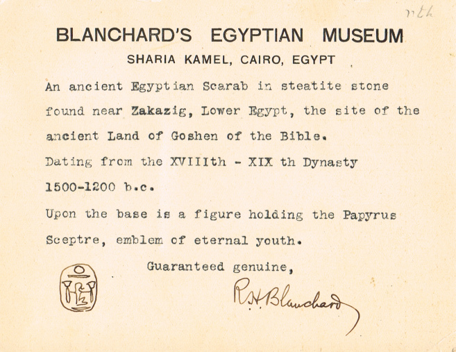 Scarab card 1