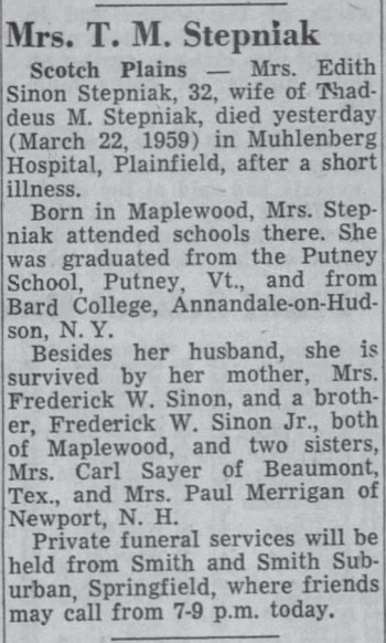 Edith-Wiss-Sinon-Courier-News-1959-03-23