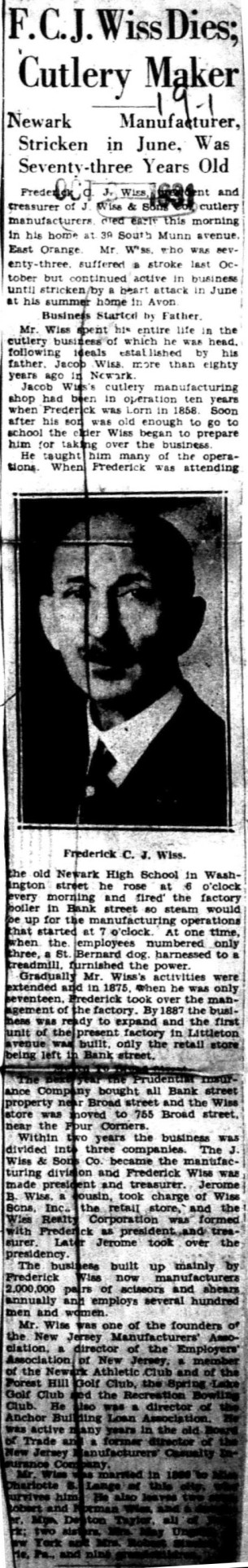 FCJ-obit-NEN-1931-10-09