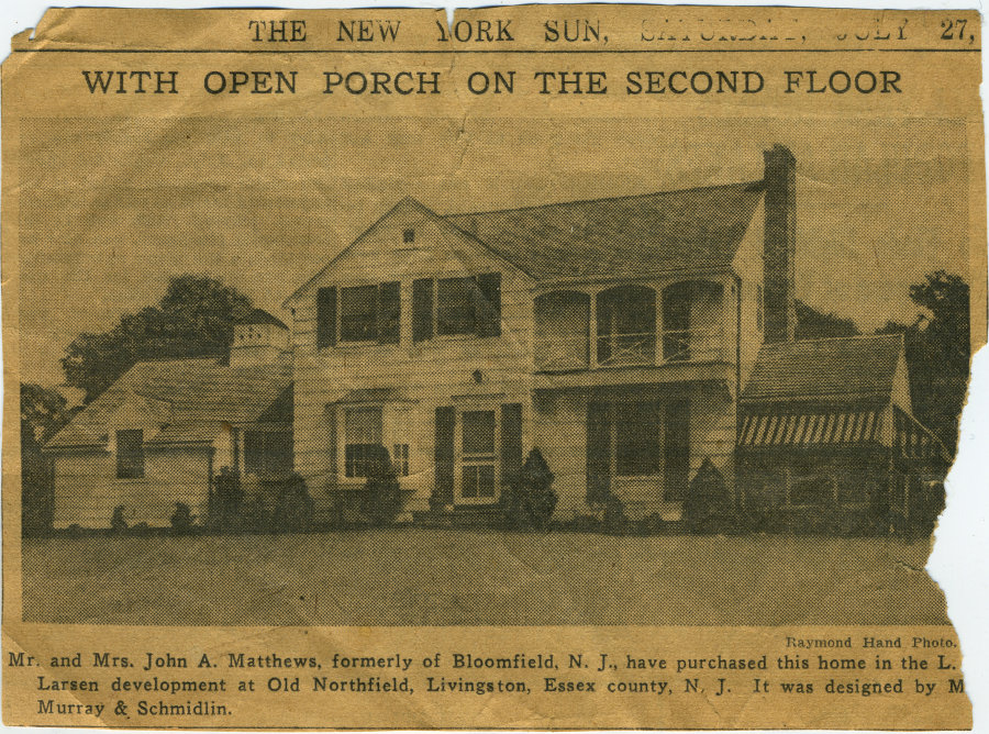 26 West Dr July 27 1940