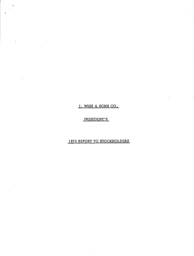 Click image for full-size image (2552 × 3360 pixels). Report to Shareholders 1973 1