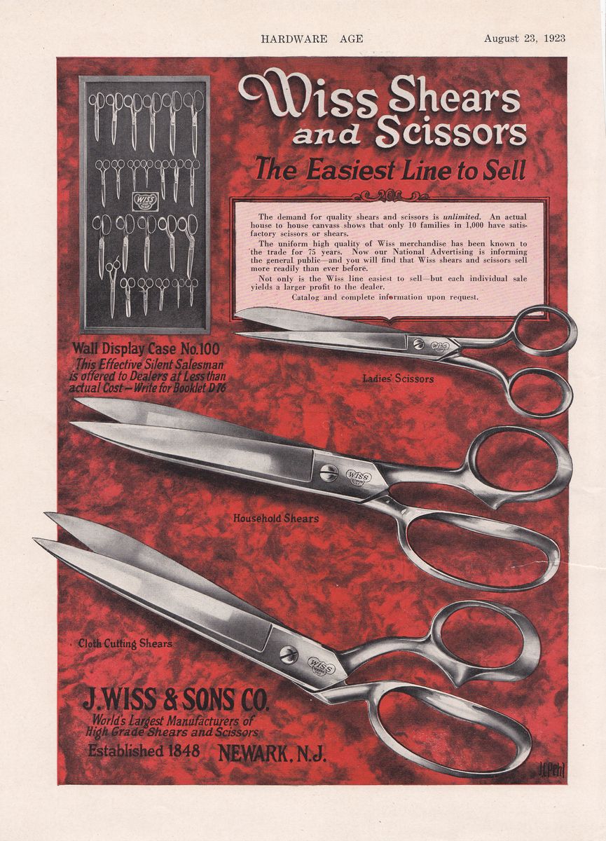 Ad: 1923-Aug-23-Hardware-Age-The-Easiest-Line