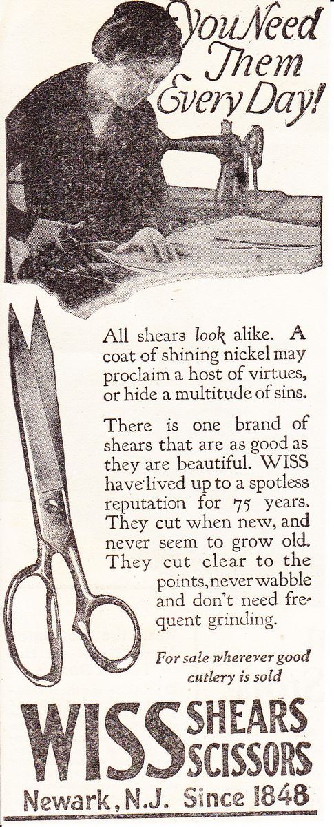 Ad: 1923-Needlecraft-You-Need-Them-Everyday
