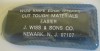 Carborundum stone