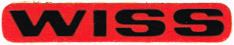 label black on red
