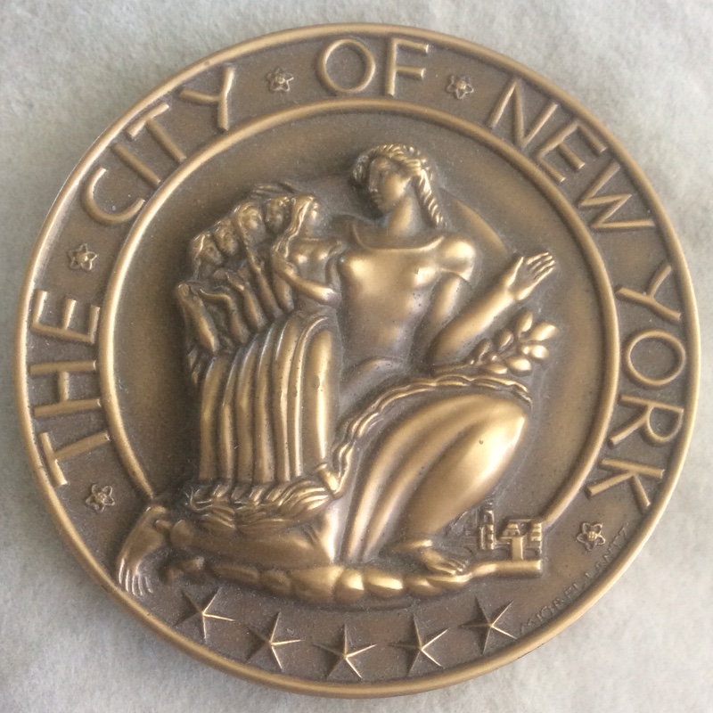 Briskman medallion obverse