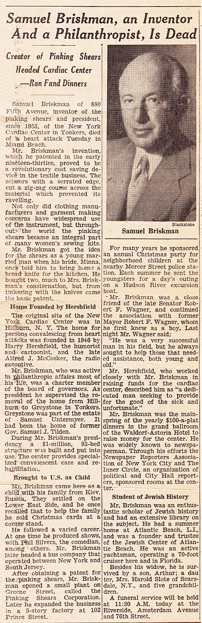 Briskman-obit-NYT-Feb-16-1967