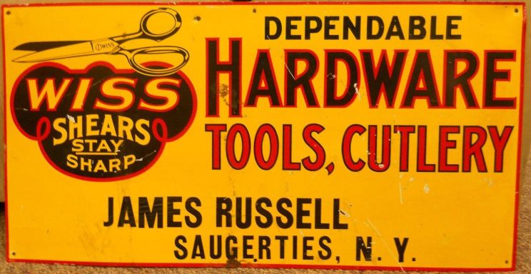 hardware sign 27