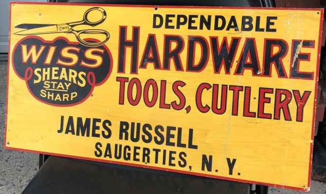hardware sign 38