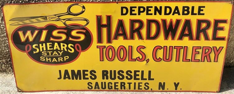 hardware sign 41