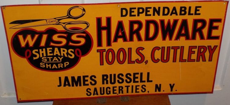 hardware sign 43