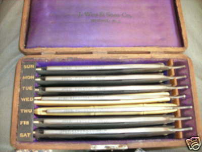 Seven Day Razor Set 1