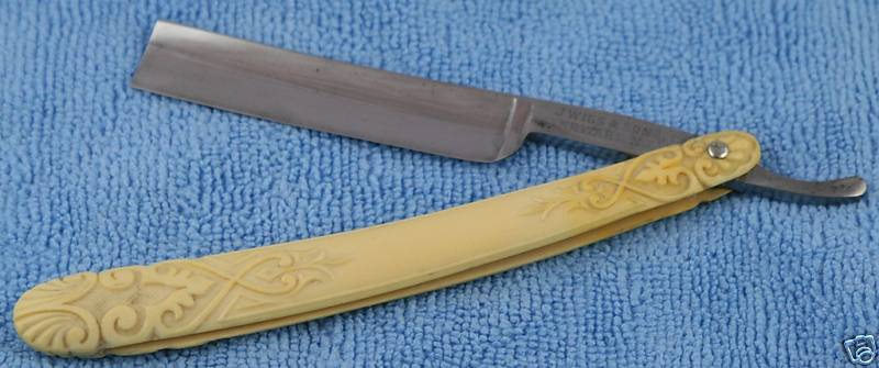 Style F White Scroll Handle 1