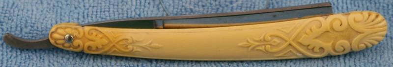 Style F White Scroll Handle 6
