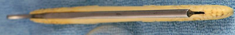 Style F White Scroll Handle 8