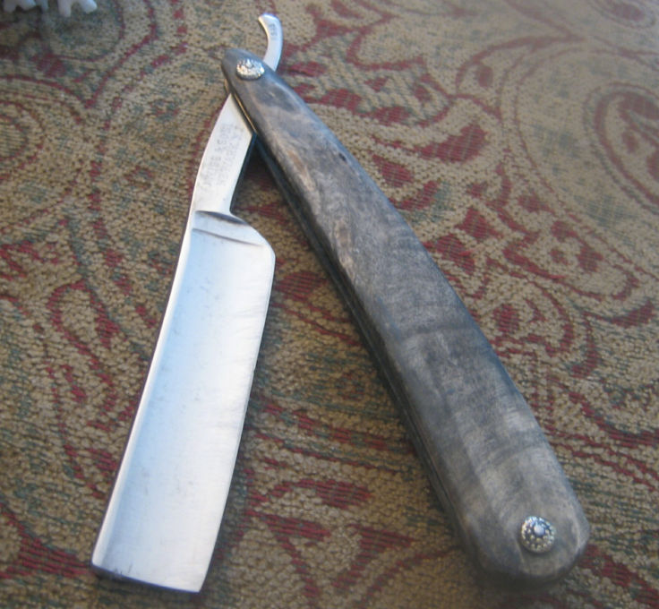 Style S Oval Bone buckeye burl 08