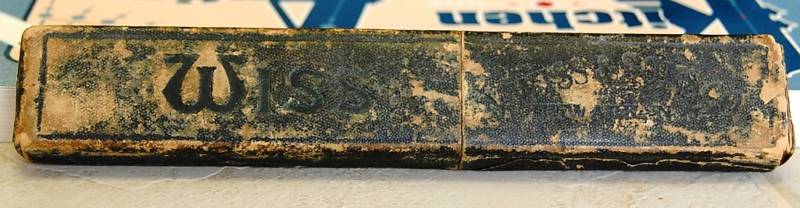 Wiss Best Fancy Antique Handle and Tang 1907 11