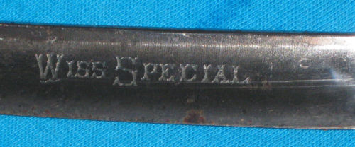Wiss Special black flat+case 4