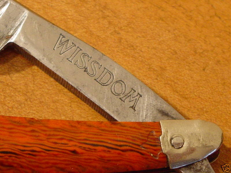 Wissdom wood celluloid brass tips 2