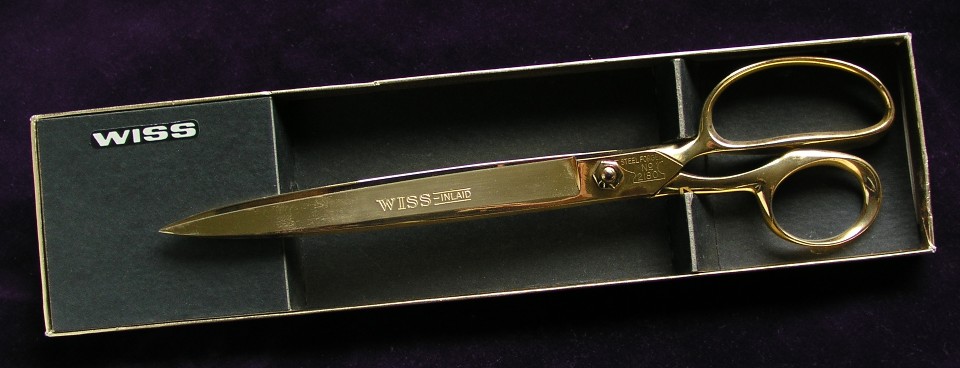 10 inch gold scissors