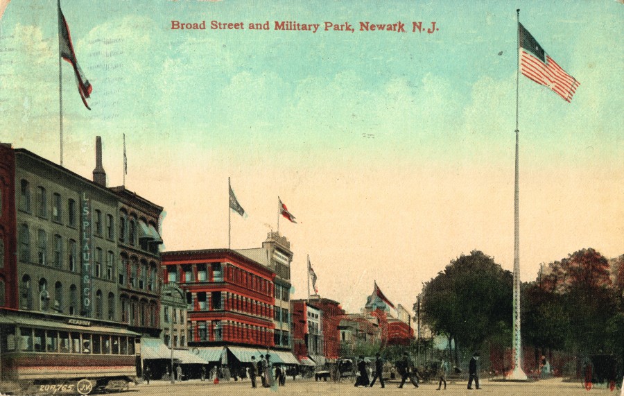 Broad St postmarked 1911