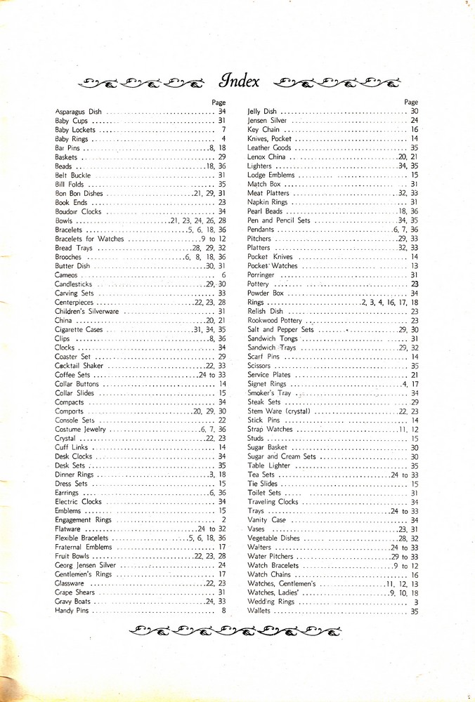 Wiss Sons: 1934 Mail Order Gift Book: Page 37
