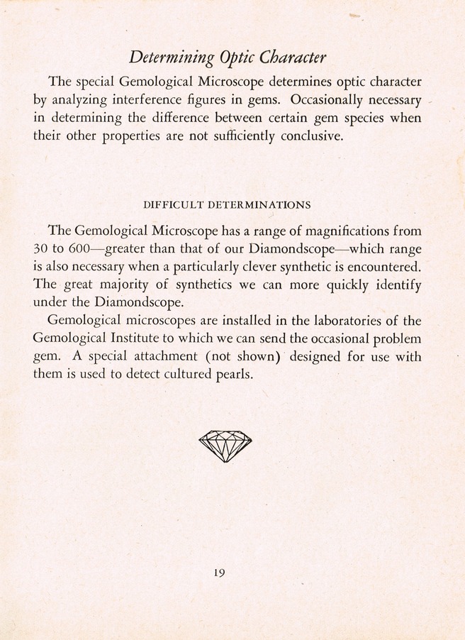 How Science Safeguards Your Purchase of Gems: Page 19