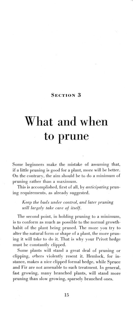 How to Prune for Better Flowers, Shrubs, Trees and Fruits: Page 17