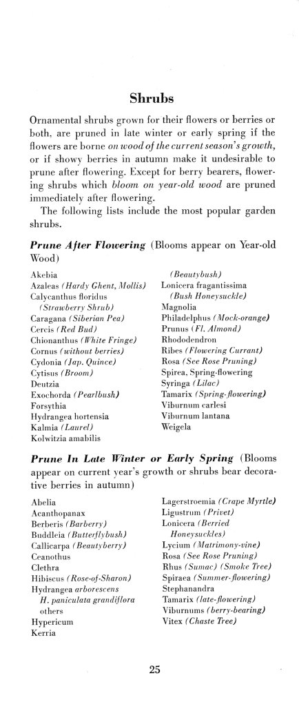 How to Prune for Better Flowers, Shrubs, Trees and Fruits: Page 27