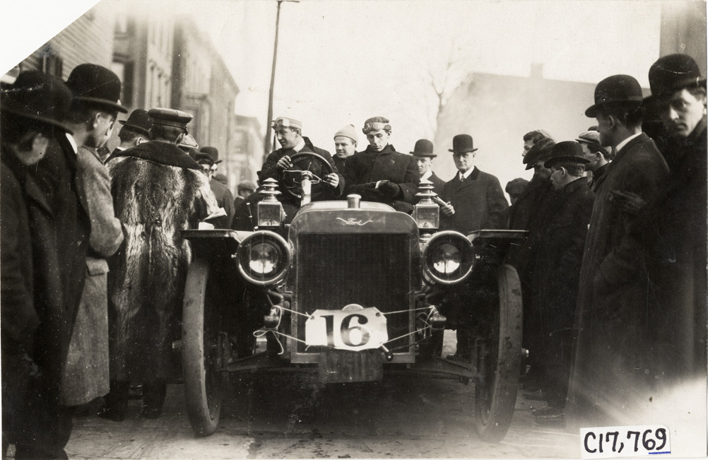 1907 NJ endurance race Ford car